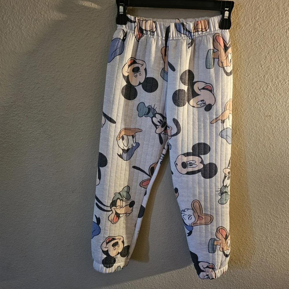 H&M White Mickey Mouse Pajama Set - Picture 6 of 9
